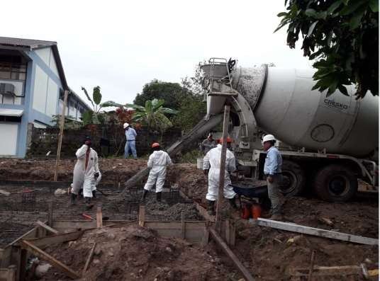 Construcción de losas modulares para Pronied